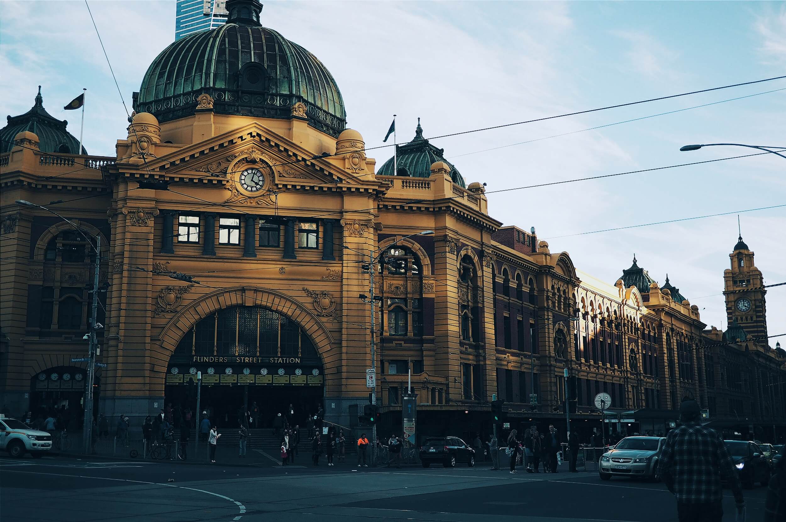 Flinders St Railway Station